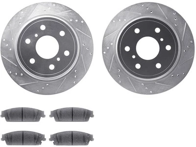 Kit de pastillas de freno y rotor fricción dinámica 86353CMCR para GMC Yukon XL 2015-2020 Foto 1 de 2