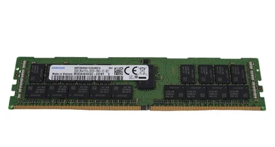 Lot 64GB Samsung 2x32GB DDR4 2Rx4PC4-2933Y-RB2 ECC Server RAM M393A4K40CB2-CVF - Image 1 of 2