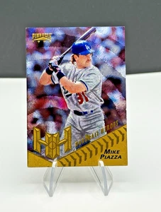 1996 Pinnacle Starburst Hardball Heroes Mike Piazza Los Angles Dodgers HOF SP - Bild 1 von 3
