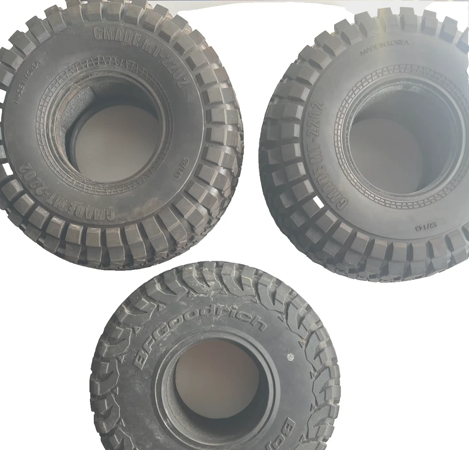 3 1/10 rc rock crawler tires - Image 1 of 1