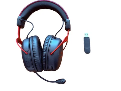HyperX Cloud II HyperX Cloud II Wireless Gaming Headset PC PS5 USB Dongle Mikrof - Bild 1 von 4