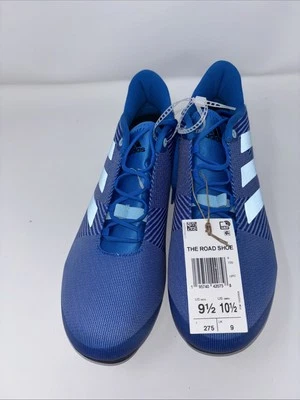Adidas-The Road Shoe Cycling Shoes Mens Size 9.5 Womens Size 10.5 Blue-New. - Image 1 of 4