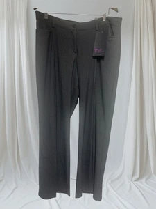 Pantalón clásico Lane Bryant para mujer gris abdomen apretado talla 18 - Imagen 1 de 6