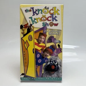 Vtg The Knock Knock Show Lollipop Mystery VHS Sealed Kids Honesty Series 1999 DS - Picture 1 of 10