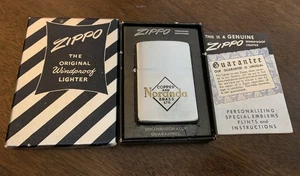 Niagara Falls Zippo Pre-1956 UNFIRED Patented 1950 Noranda Copper Employee Gift - Picture 1 of 24