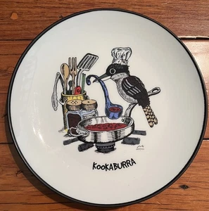 Plato Capape porcelana Squidinki Kookaburra - Imagen 1 de 4