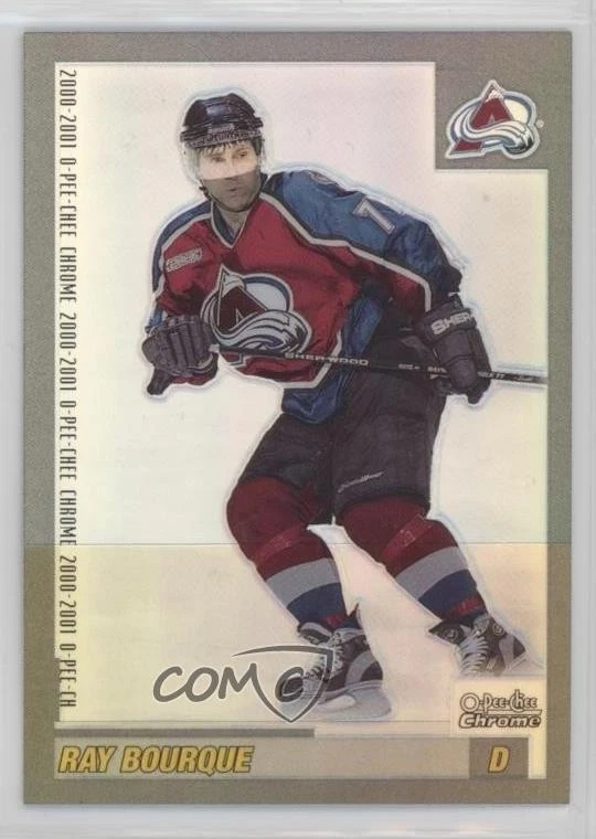 2000-01 Topps Chrome O-Pee-Chee Refractor Ray Bourque #54 HOF - Image 1 of 2