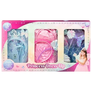 3Pk Princess Dress up Playset Transform Playtime Into A Fairy Tale Adventure - Picture 1 of 7
