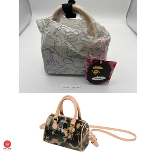 A Bathing Ape ABC CAMO MINI BORSA A TRACOLLA 【VERDE】 1L30-290-001 - Foto 1 di 12
