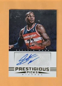Shelvin Mack Washington Wizards AUTO 2012-13 Prestige Butler Bulldogs 4N - Picture 1 of 2