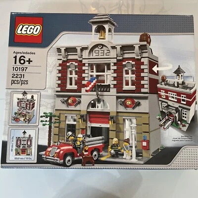 Lego Creator Fire Brigade 10197 Retired Hard to Find Building Set  NEW - Image 1 of 4
