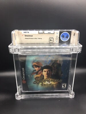 Shenmue SEGA Dreamcast NEW and Sealed - WATA Graded 9.6 B+ Collector Grade! - Image 1 of 3