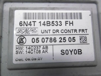 Unità di Controllo Della Porta Ford Focus II Cabrio 6N4T14B533FH Centralina - Immagine 1 di 3