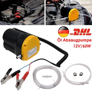 Diesel Ölpumpe 12V kräftiger Motor ÖL Wechsel Öl-Absaugpumpe Ölabsaugpumpe 60W - Bild 1 von 11