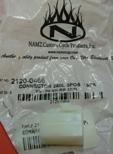 Namz 250L Series 3-Position Locking Female Connector 2120-0466 NEW OEM - Picture 1 of 1