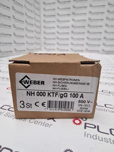 D-35745 + 3x WEBER NH000 KTF 100A WEBER - Picture 1 of 2