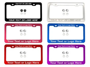 Personalized Lexus License Plate Frame Laser Engraved Tag Holder Bracket - Picture 1 of 7