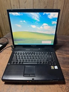 Panasonic Toughbook CF-51 14" Windows XP PRO SP3 Rugged Laptop C2D 5780 Hours - Picture 1 of 7
