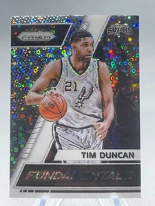 2017-18 Prizm Fundamentals #1 Tim Duncan Disco Prizm - San Antonio Spurs - Bild 1 von 6