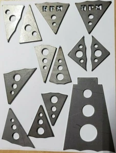 Yamaha Blaster Frame Gusset Kit FULL Blaster HPM Gussets - Picture 1 of 11
