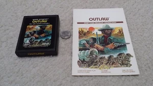 Atari 2600, Outlaw, cartucho con manual - Imagen 1 de 7