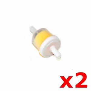 2X Inline Petrol Fuel Filter Cleaner PIT PRO Trail Quad Dirt Bike ATV Dune Buggy - Picture 1 of 6