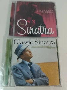 Frank Sinatra 2 CD Lot Greatest Love Songs, Classic Sinatra His Great Performanc - Picture 1 of 6