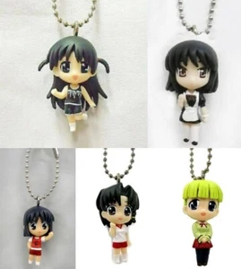 Figuras llavero Bandai, School Ramble Swing 2, Tenma, Yakumo, Mikoto, Karen, Sarah - Imagen 1 de 9
