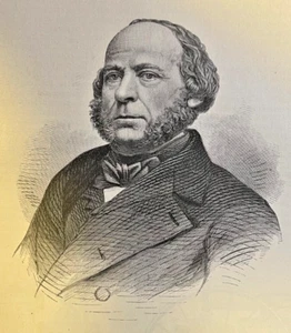 1879 Ingegnere John Ericsson illustrato - Foto 1 di 6