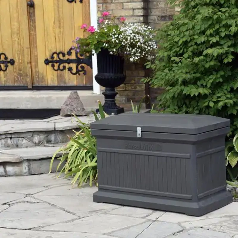  Paquete Caja de Entrega Horizontal Bloqueable Duradero Parcelwirx Grafito RTS NUEVO Foto 1 de 4