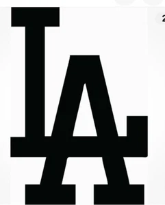 Los Angeles LA Dodgers Logo Vinyl Die Cut Decal Sticker Choose Size And Color - Picture 1 of 4