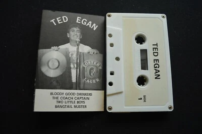 ¡CINTA DE CASETE AUSTRALIANA RARA AUTOTITULADA TED EGAN!  Foto 1 de 2