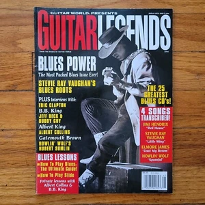 Guitar Legends Blues Power 1994 SRV Hendrix Clapton King Beck Buddy Guy Lessons - Picture 1 of 2