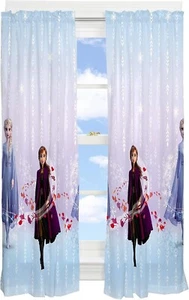 Franco Kids Window Curtain Panels Drapes Set, 82 in x 63 in, Disney Frozen 2 - Picture 1 of 2