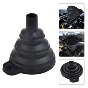 Auto Funnel Oil-Fuel Gasoline Petrol Diesel Fluid Change Fill-Collapsible Car - Picture 1 of 9