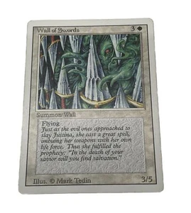 Magic The Gathering Wall Of Swords Summon Wall Creature Uncommon - Picture 1 of 15