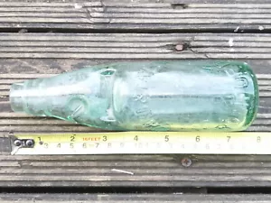 BOTELLA RARA WYARD & TAYLOR ROMFORD No.4 CODD DAN RYLANDS, FABRICANTE DE BOTELLAS BARNSLEY - Imagen 1 de 19