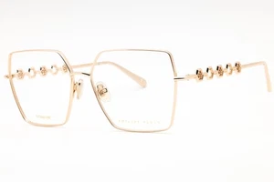 PHILIPP PLEIN VPP071M 0300 Eyeglasses Rose Gold Frame 57mm - Picture 1 of 4
