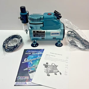 Master Airbrush Cool Runner Profi Hochleistungs Luftkompressor TC-40 - Bild 1 von 8