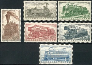 CZECHOSLOVAKIA 1956 European Freight Services Timetable Conf. - Railway Engines - Picture 1 of 2