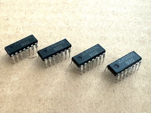 4x  K561LN2  Six logical elements NOT with output buffer CMOS PDIP14 IC  К561ЛН2 - Picture 1 of 7