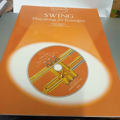 Music Sales Guest Spot Swing Playalong for Trumpet sheet music with cd - Image 1 of 3