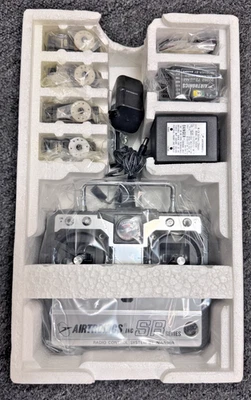 Sistema de control vintage Airtronics SR serie 6 canales A. 72.870 AM EXTRAS Foto 1 de 4