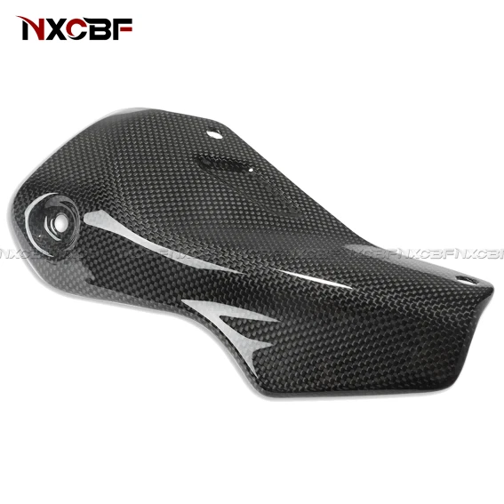 Carenado protector térmico escape fibra carbono Ducati Monster 1200/S/R 2016-2021 Foto 1 de 4