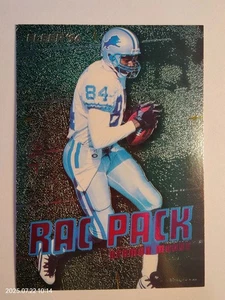 1996 Fleer RAC Pack #8 Herman Moore Detroit Lions - Picture 1 of 2