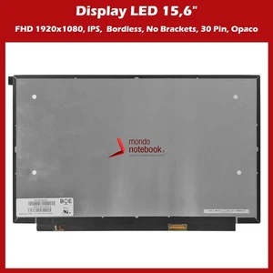 Display LCD Lenovo IDEAPAD 5 15IIL05 15,6 LED Slim 1920x1080 30-pin Fh IPS - Zdjęcie 1 z 5