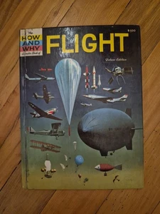 The How and Why Wonder Book of Flight - 1961 HC Children's Book - Picture 1 of 13