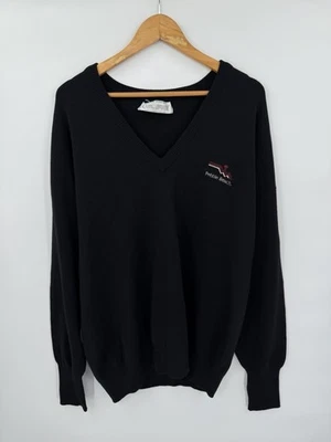 Suéter de lana merino XXL vintage Clark Gregory Scotland Pebble Beach golf para hombre Foto 1 de 4
