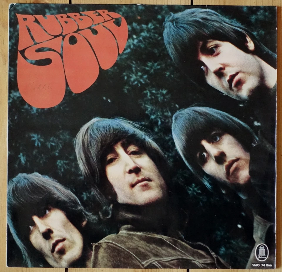 THE BEATLES- Rubber Soul -LP Vinyl, RE,  1968 Odeon SMO 74 066 DE - Bild 1 von 4