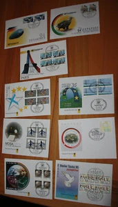Bund 1994 bis 1995 Messebelege Messebriefe 9 Stück ohne Cachet RARR - TOP - Bild 1 von 3